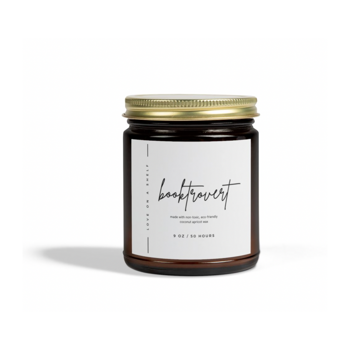Booktrovert Candle