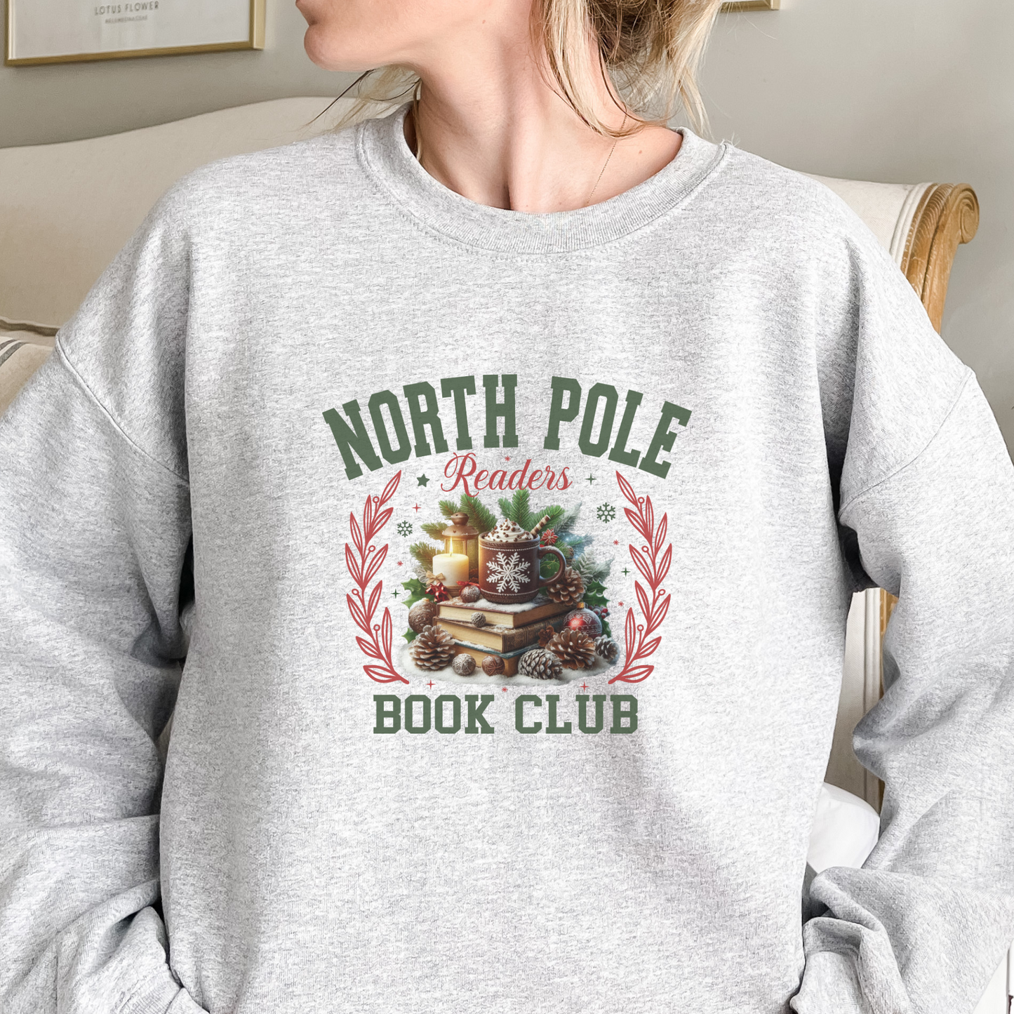 North Pole Book Club Shirt