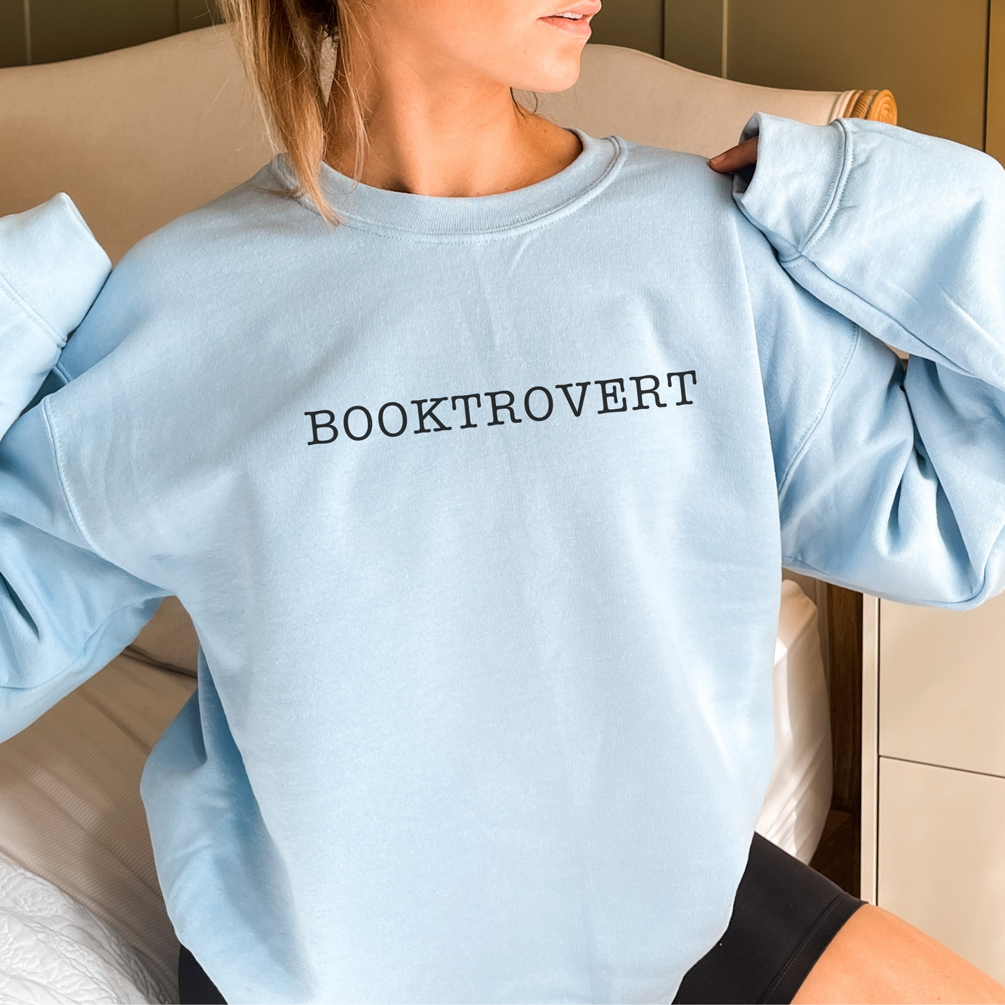 Booktrovert Typewriter Sweatshirt