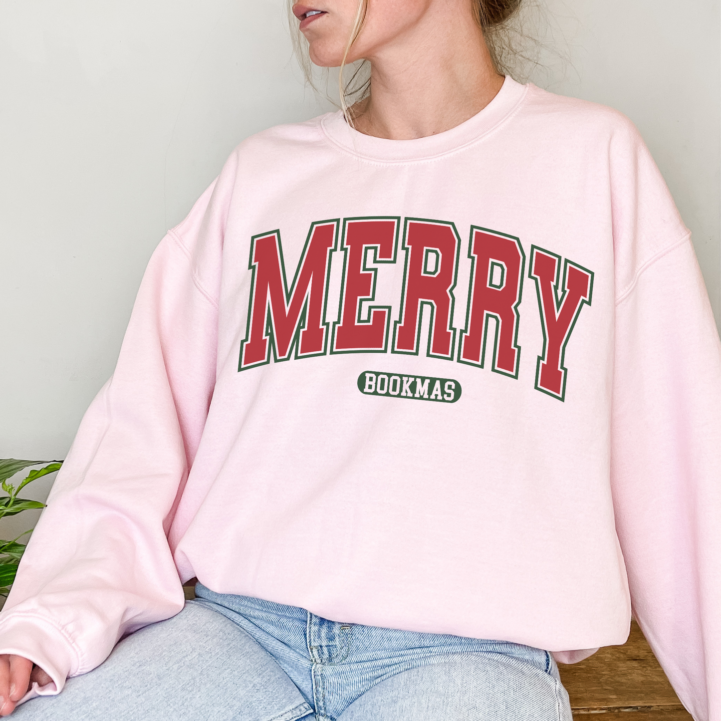 Collegiate Merry Bookmas Shirt