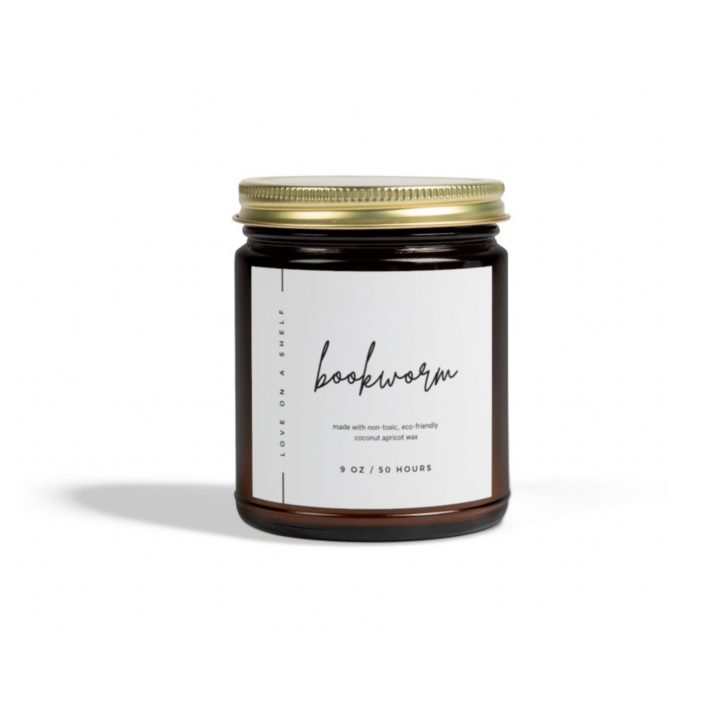 Bookworm Candle