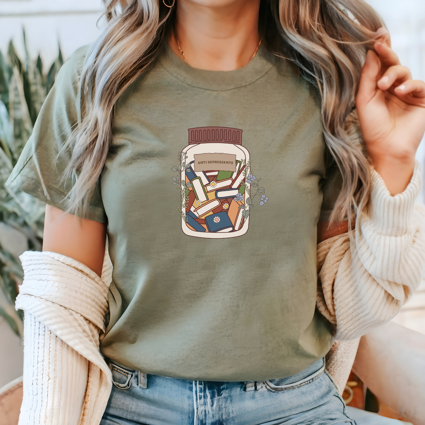 Antidepressant Book T-Shirt