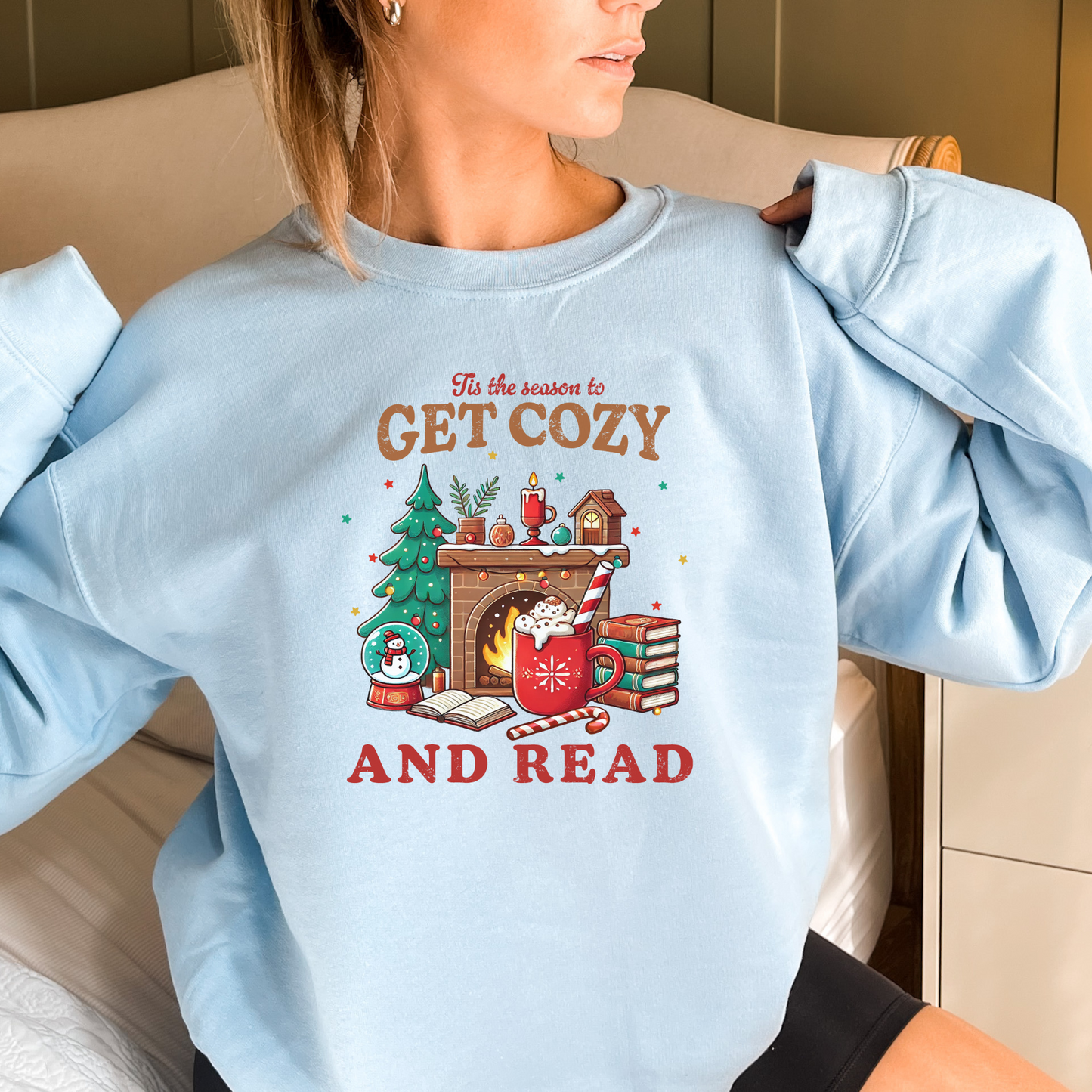 Tis The Season Cozy & Read Shirt