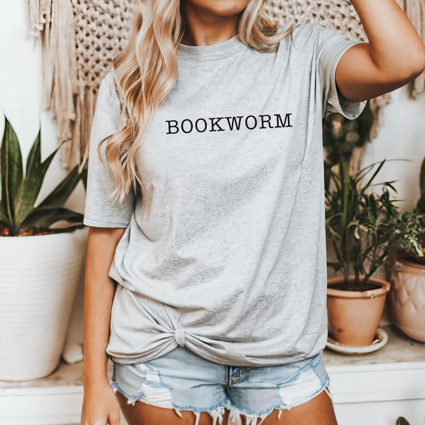 Bookworm Typewriter T-Shirt