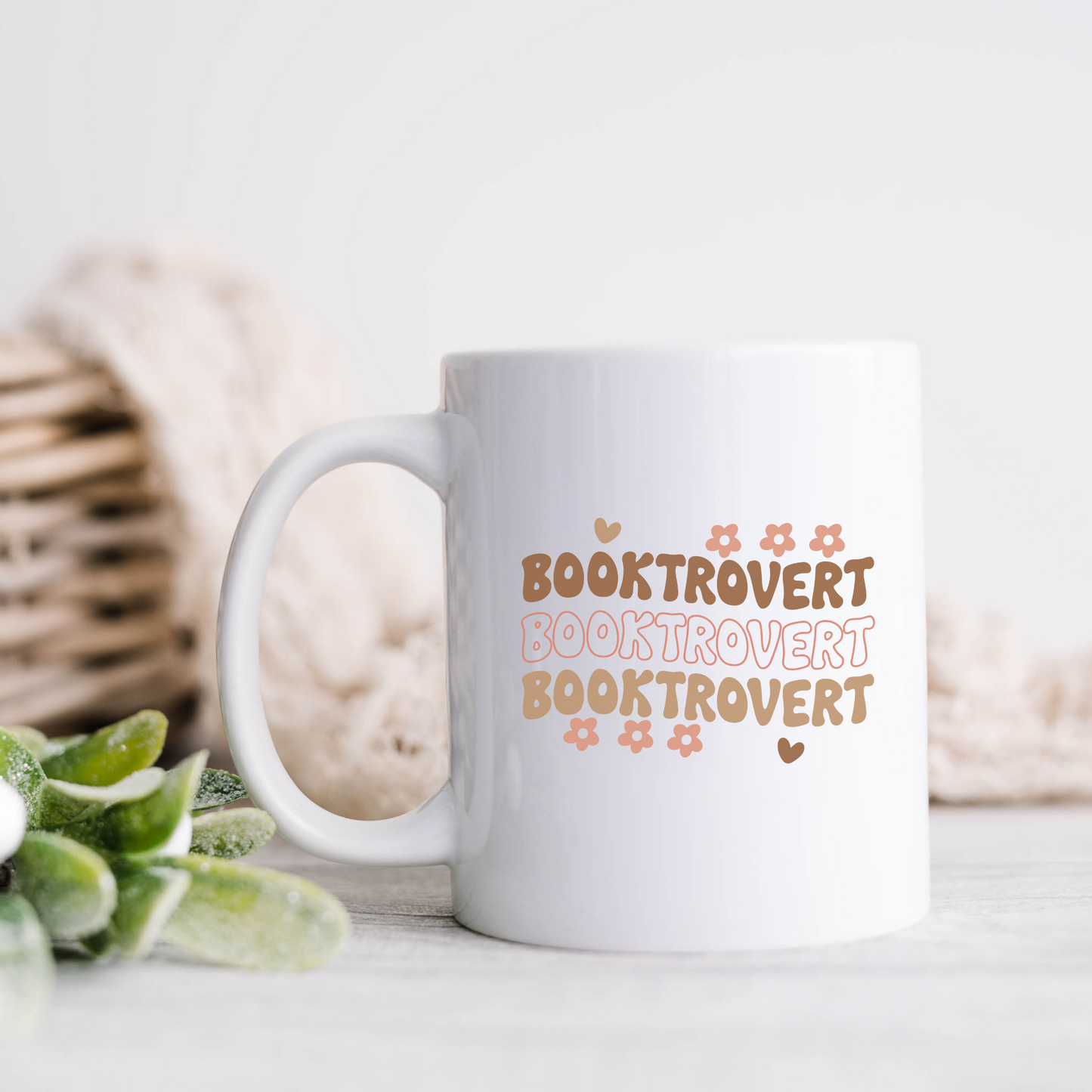 Retro Booktrovert Mug