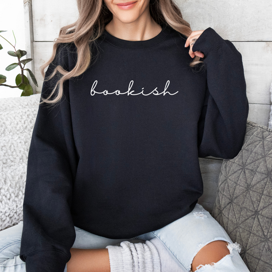 Bookish Script Sweatshirt