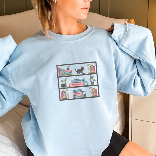 Books & Cats Sweatshirt