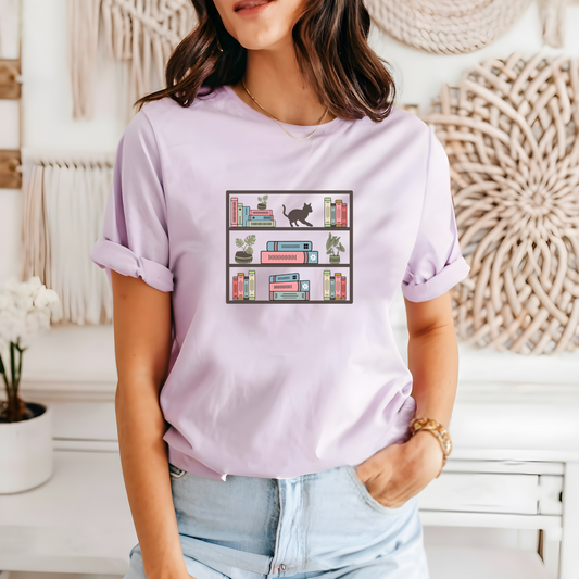 Books & Cats T-Shirts
